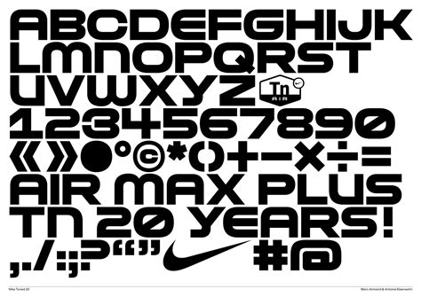 nike air max font